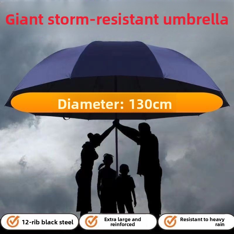 Extra Large 150cm Umbrella UV  - Golf Umbrella Large ulasan dan harga