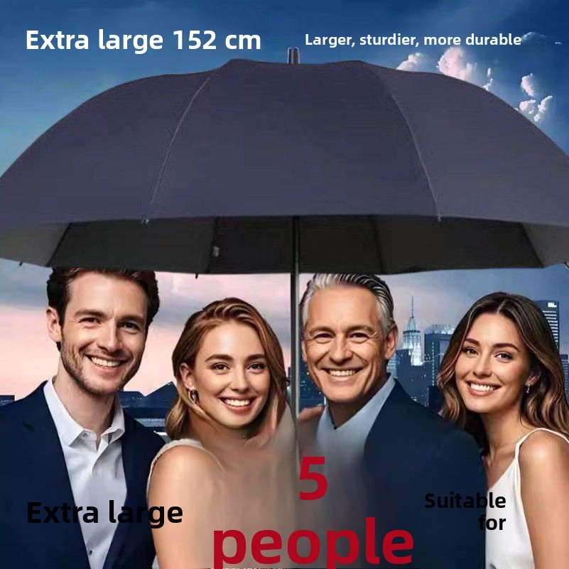 Extra Large 150cm Umbrella UV  - Golf Umbrella Large ulasan dan harga