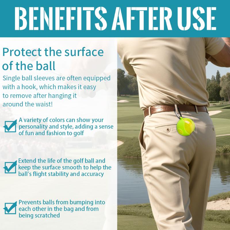 Park Golf Ball Silicone Sleeve - Golf Bag ulasan dan harga