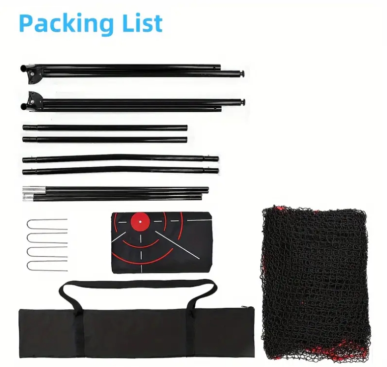 10x7 Feet Golf Practice Net wi - Golf Bag ulasan dan harga