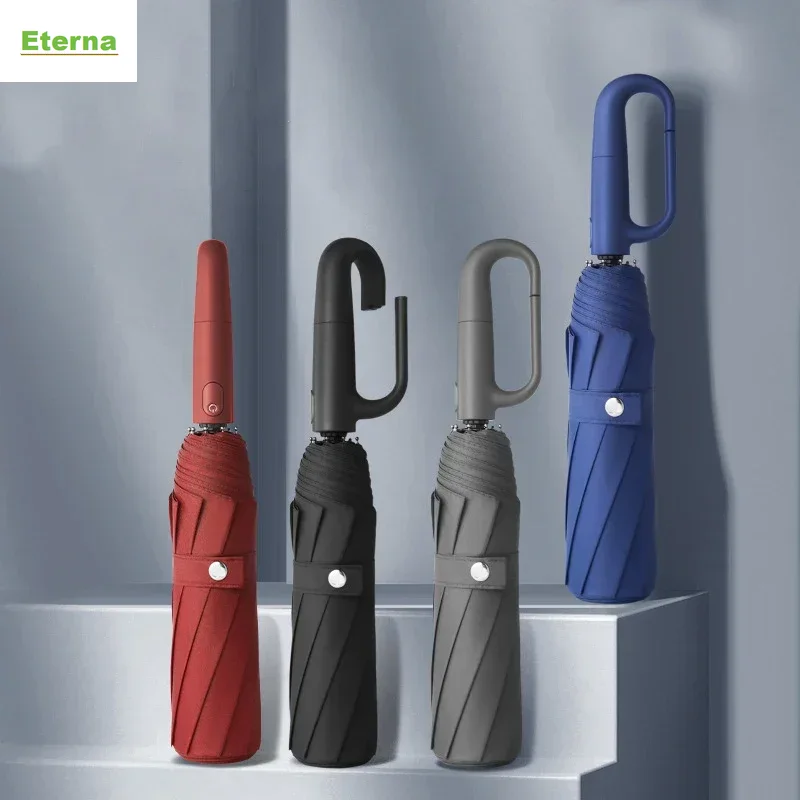 Fully Automatic 20 Ribs Foldin - Golf Umbrella Large ulasan dan harga